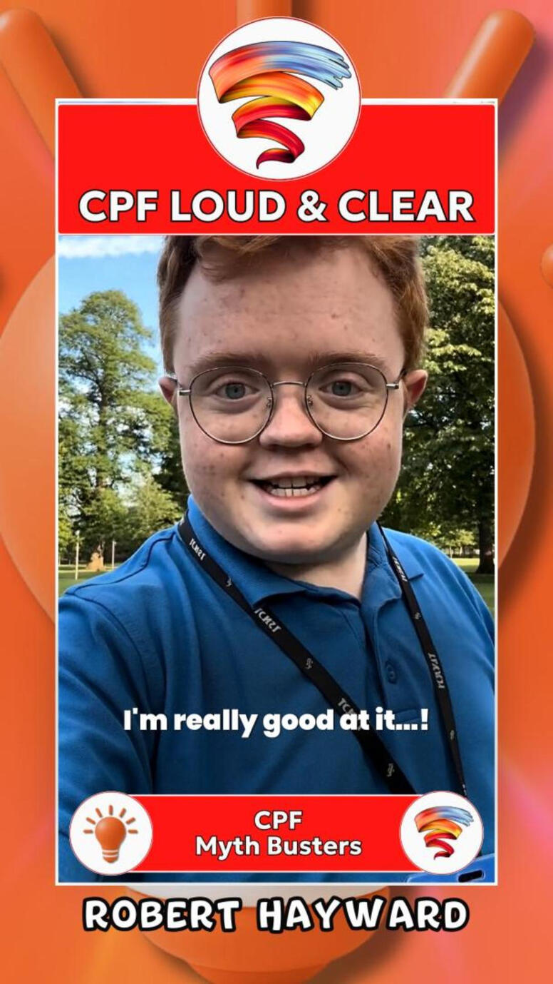 Robert Hayward explains why a common myth about Learning Disability is totally wrong, in the latest CPF Myth Busters.